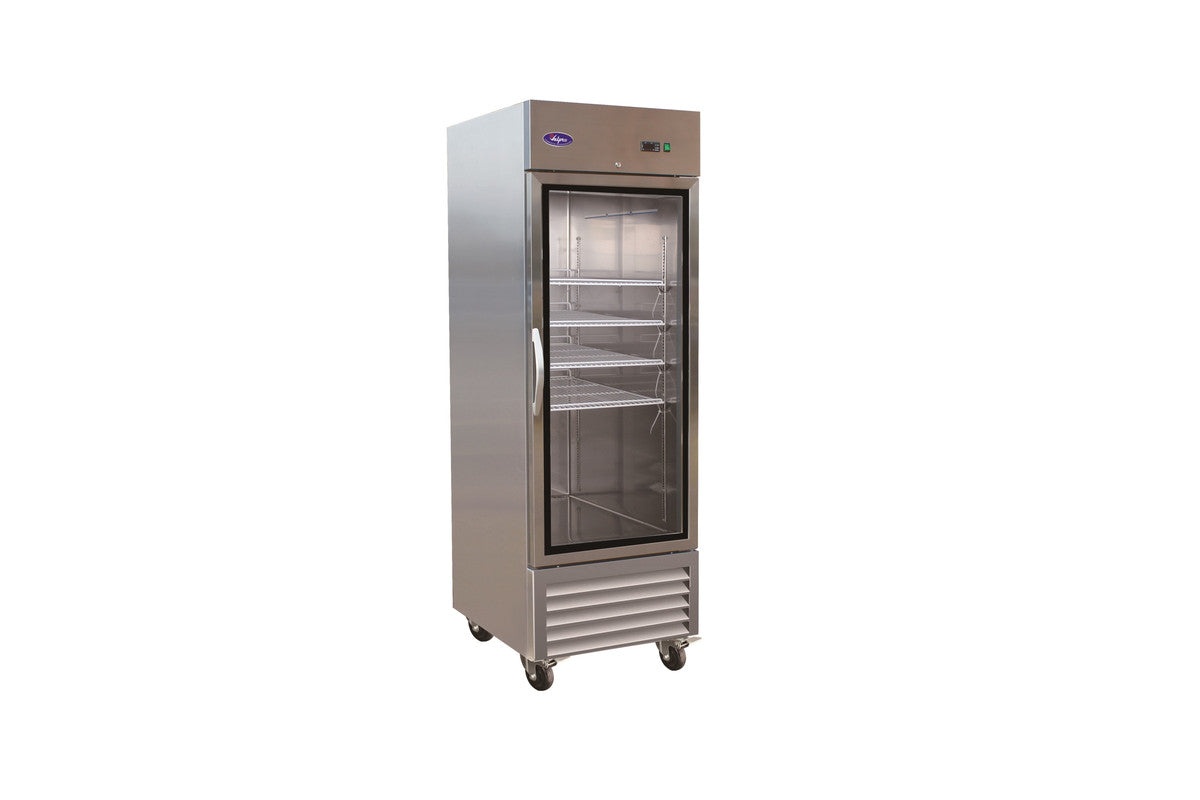 Valpro VP1RG-HC 23 cu. ft. Single Glass Door Refrigerator