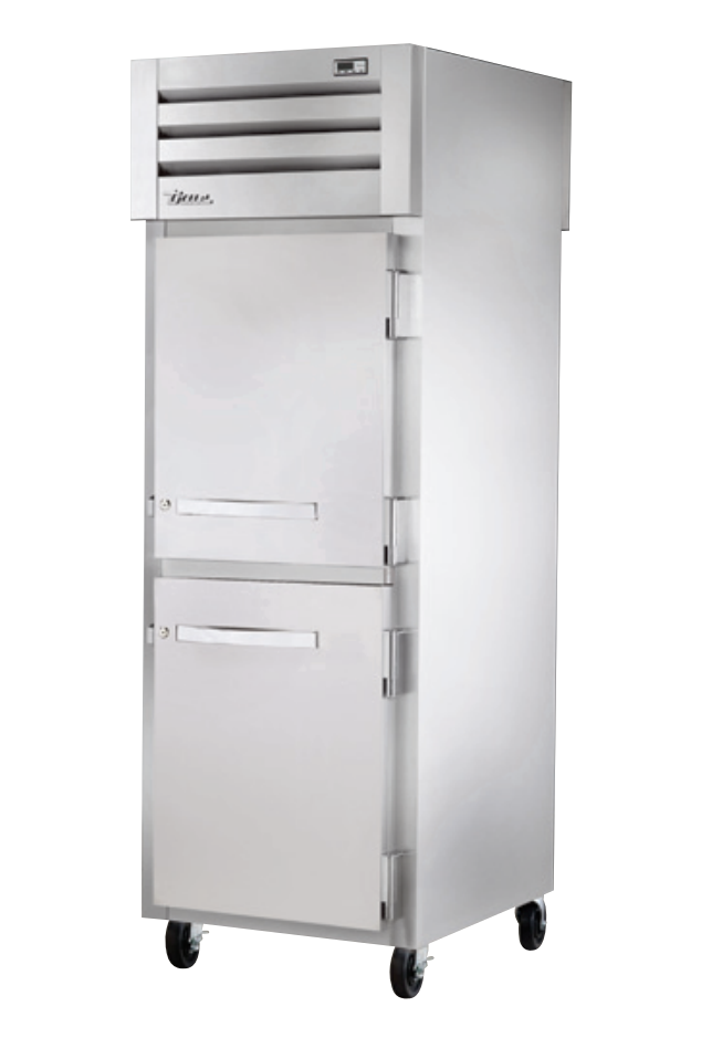 True STA1FPT-2HS-2HS Pass-Thru Freezer, 27 1/2" Wide, 2 Front / 2 Back Doors, STA Spec Series
