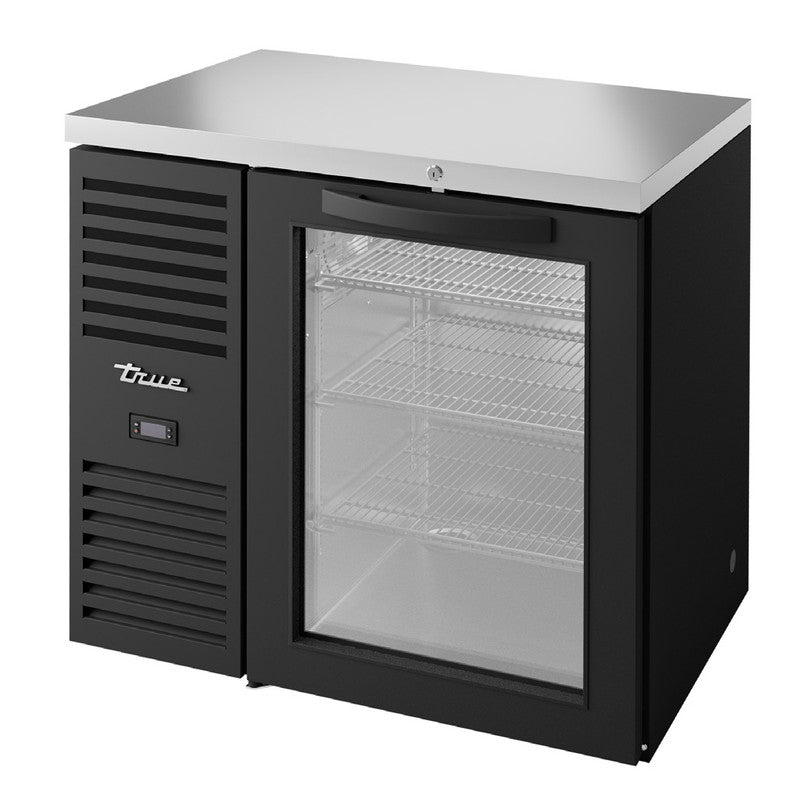 True TBR36-RISZ1-L-B-G-1 Back Bar Cooler, 36" Wide, 1 Door