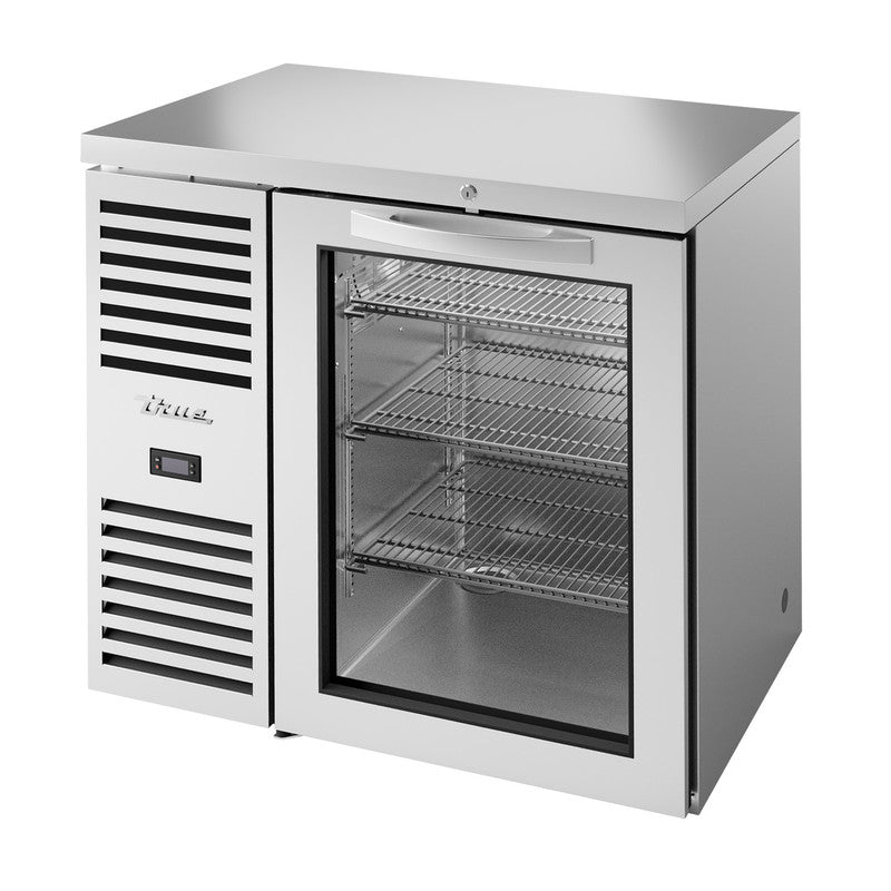 True TBR36-RISZ1-L-S-G-1 Back Bar Cooler, 36" Wide, 1 Door