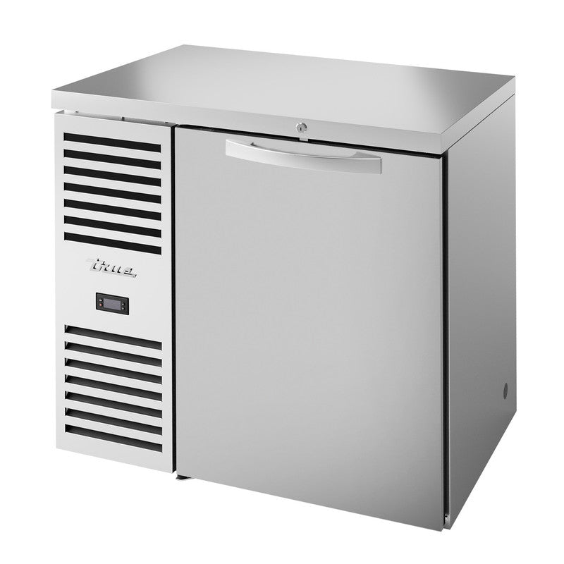 True TBR36-RISZ1-L-S-S-1 Back Bar Cooler, 36" Wide, 1 Door