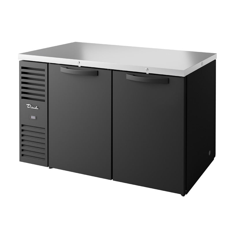 True TBR60-PTSZ1-L-B-SS-SS-1 Pass-Thru Back Bar Cooler, 60" Wide, 4 Doors