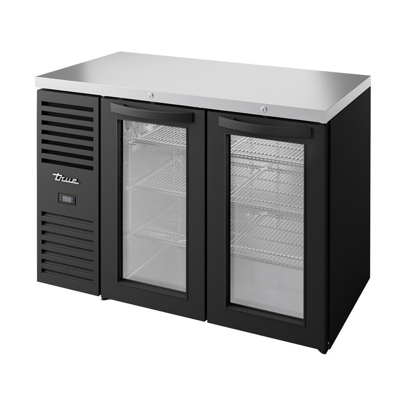 True TBR48-RISZ1-L-B-GG-1 Back Bar Cooler, 48" Wide, 2 Doors