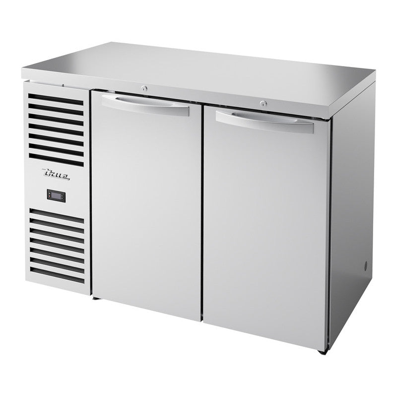True TBR48-RISZ1-L-S-SS-1 Back Bar Cooler, 48" Wide, 2 Doors