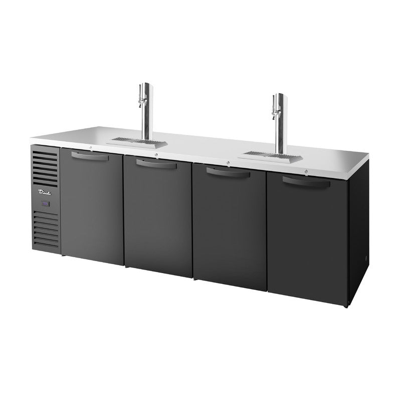 True TDR108-RISZ1-L-B-SSSS-1 Beer Dispenser, 108" Wide, 4 Doors