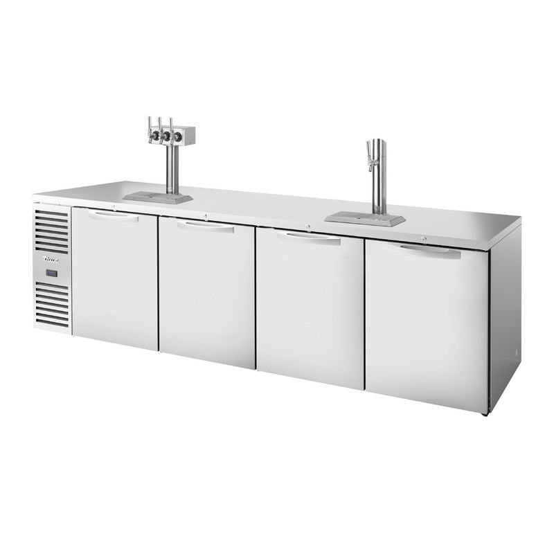 True TDR108-RISZ1-L-S-SSSS-1 Beer Dispenser, 108" Wide, 4 Doors