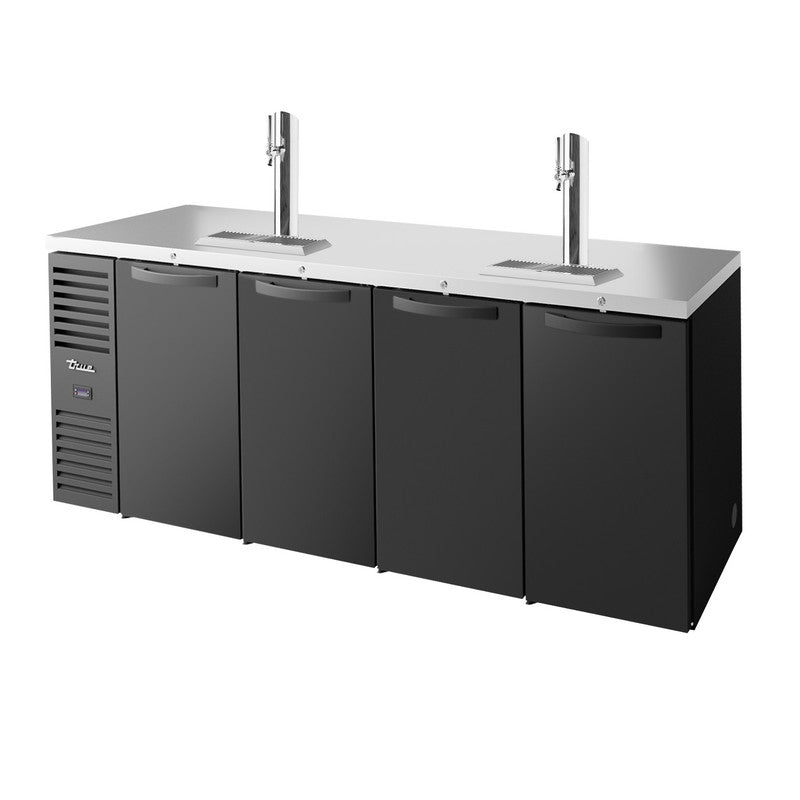 True TDR92-RISZ1-L-B-SSSS-1 Beer Dispenser, 92" Wide, 4 Doors