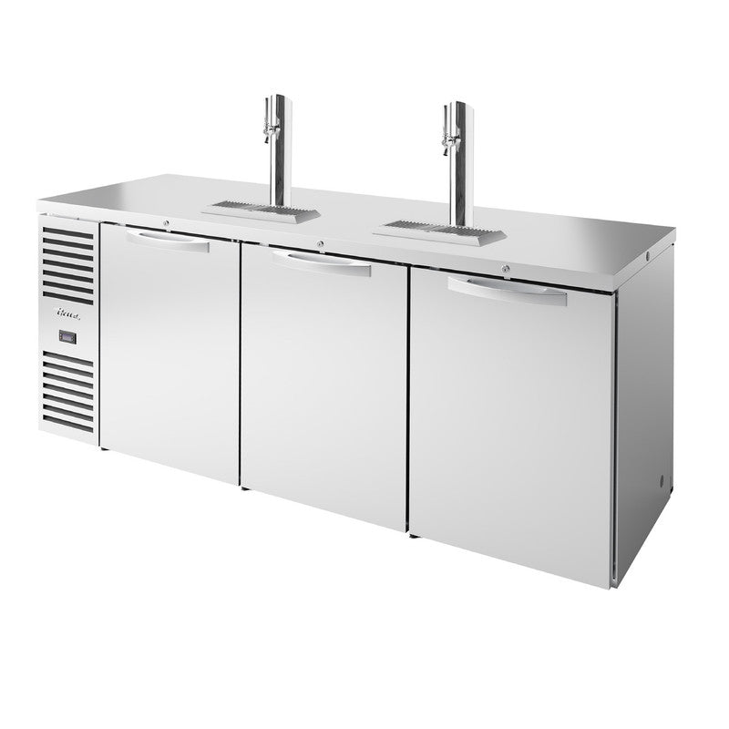 True TDR84-PTSZ1-L-S-SSS-SSS-1 Beer Dispenser, 84" Wide, 6 Doors