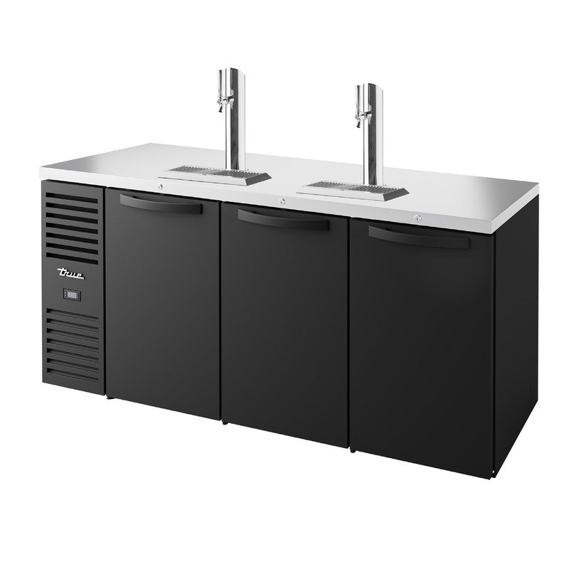 True TDR72-RISZ1-L-B-SSS-1 Beer Dispenser, 72" Wide, 3 Doors