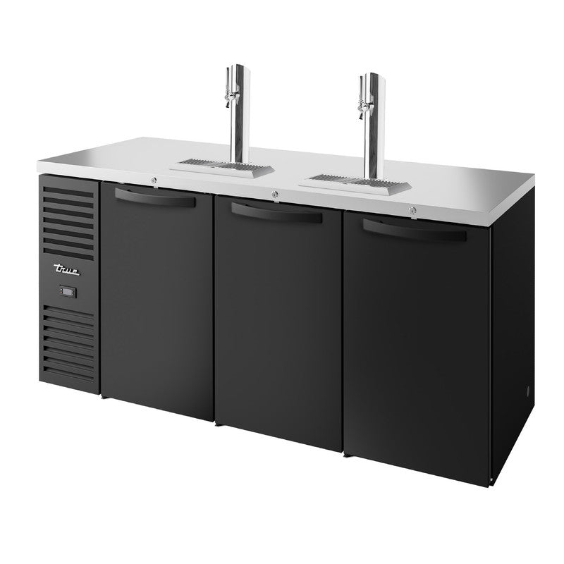 True TDR84-RISZ1-L-B-SSS-1 Beer Dispenser, 84" Wide, 3 Doors