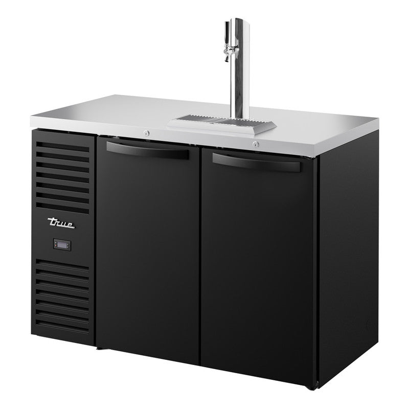 True TDR48-RISZ1-L-B-SS-1 Beer Dispenser, 48" Wide, 2 Doors