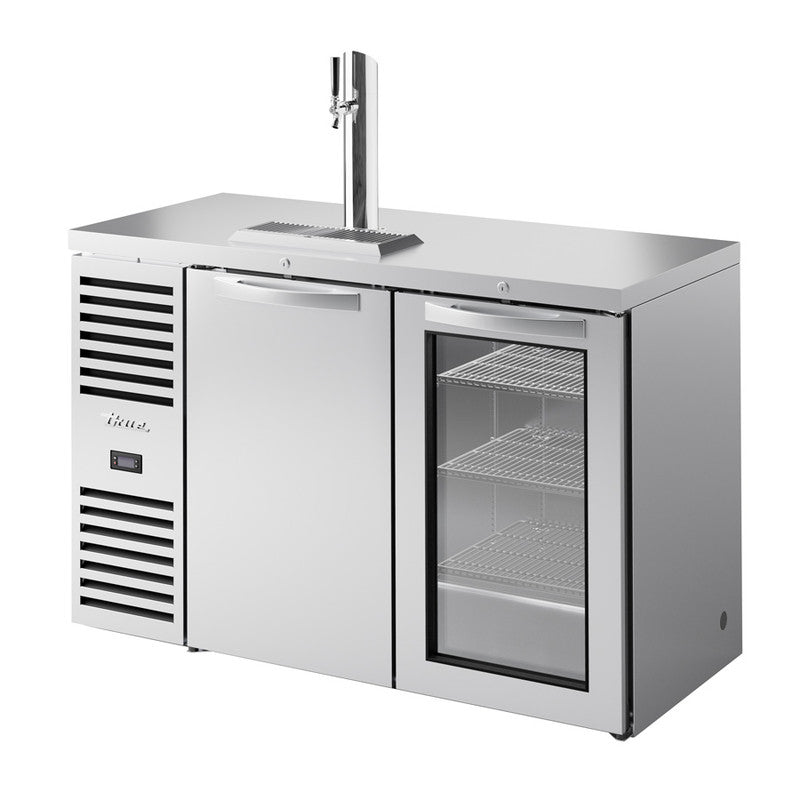 True TDR52-RISZ1-L-S-SG-1 Beer Dispenser, 52" Wide, 2 Doors