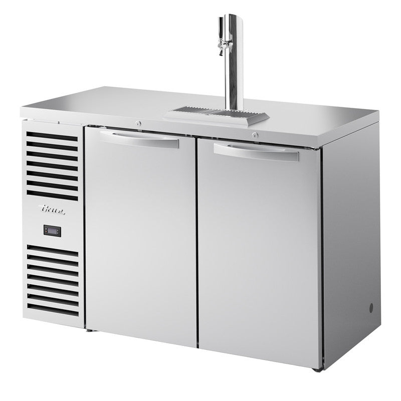 True TDR52-RISZ1-L-S-SS-1 Beer Dispenser, 52" Wide, 2 Doors