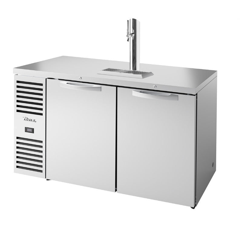 True TDR60-RISZ1-L-S-SS-1 Beer Dispenser, 60" Wide, 2 Doors
