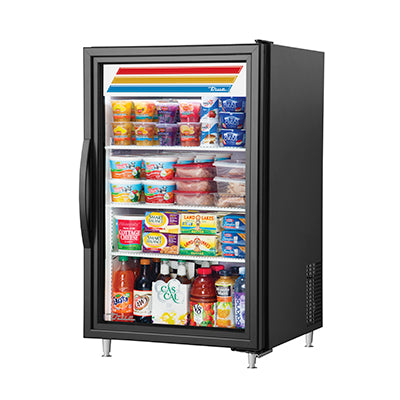 True GDM-07-HC~TSL01 Countertop Merchandiser Refrigerator, 24 1/8" Wide, 1 Door, 3 Shelves