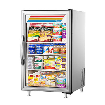 True GDM-07-S-HC~TSL01 Countertop Merchandiser Refrigerator, 24 1/8" Wide, 1 Door, 3 Shelves