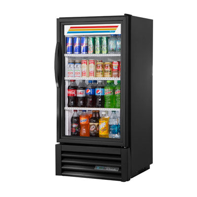 True GDM-08-HC~TSL01 Merchandiser Refrigerator, 23 1/2" Wide, 1 Door, 3 Shelves