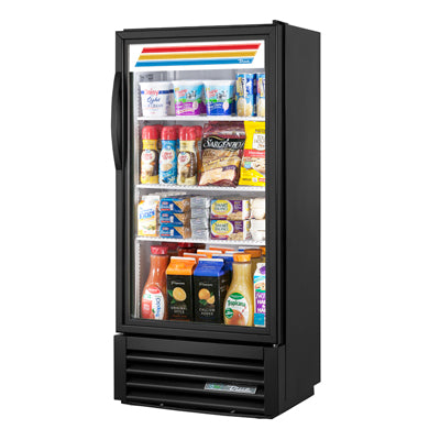 True GDM-10SSL-HC~TSL01 Merchandiser Refrigerator, 24 7/8" Wide, 1 Door, 3 Shelves