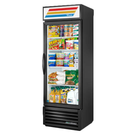 True GDM-19T-HC~TSL01 Merchandiser Refrigerator, 27" Wide, 1 Door, 4 Shelves