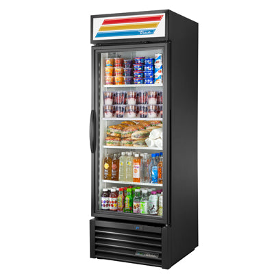 True GDM-23-HST-HC~TSL01 Merchandiser Refrigerator, 27" Wide, 1 Door, 4 Shelves