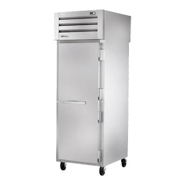 True STG1RPT-1S-1G-HC Pass-Thru Refrigerator, 27 1/2" Wide, 1 Front / 1 Back Doors, STG Spec Series