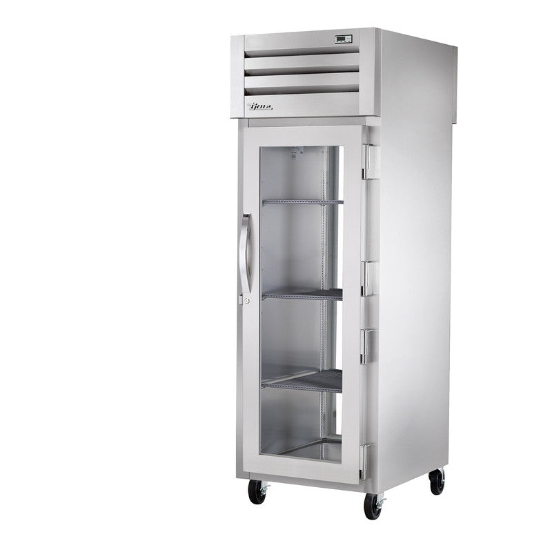 True STR1RPT-1G-1G-HC Pass-Thru Refrigerator, 27 1/2" Wide, 1 Front / 1 Back Doors, STR Spec Series