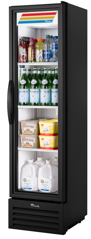 True T-11G-HC~TSL01 Reach-In Refrigerator, 19 1/4" Wide, 1 Door, 3 Shelves