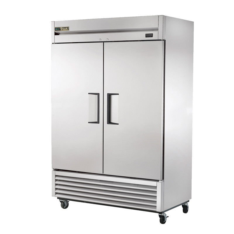 True T-49-HC Reach-In Refrigerator, 54 1/8" Wide, 2 Doors, 6 Shelves, T-Series