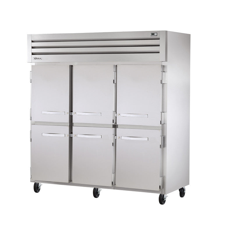 True STG3R-6HS Reach-In Refrigerator, 77 3/4" Wide, 6 Doors, STG Spec Series