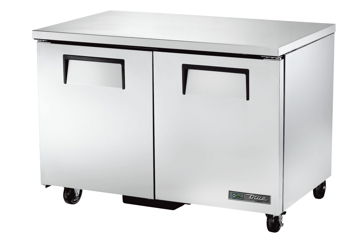 True TUC-48F-HC Undercounter Freezer, 48 3/8" Wide, 2 Doors, 4 Shelves