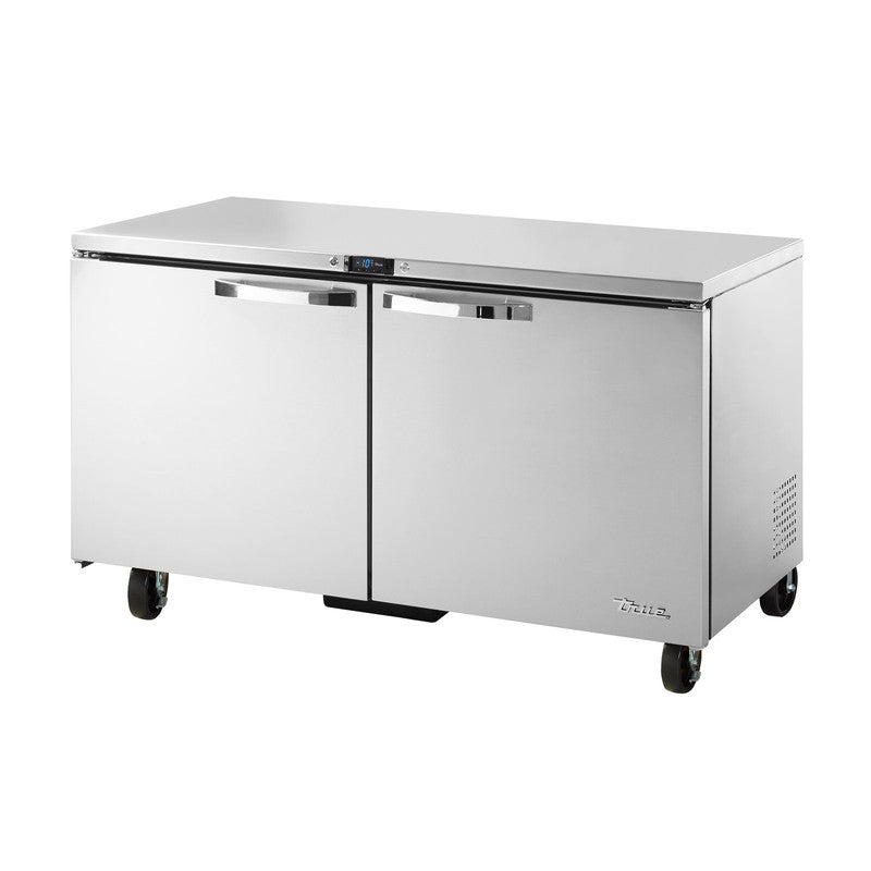True TUC-60F-HC~SPEC3 Undercounter Freezer, 60 3/8" Wide, 2 Doors, 4 Shelves, Spec Series
