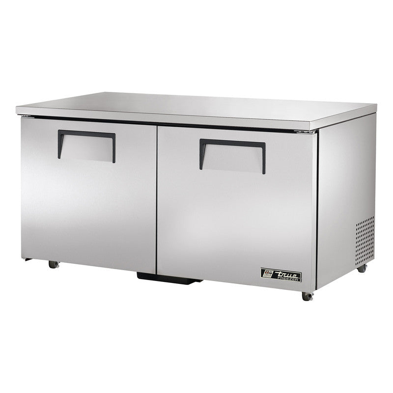 True TUC-60F-ADA-HC Undercounter Freezer, 60 3/8" Wide, 2 Doors, 4 Shelves