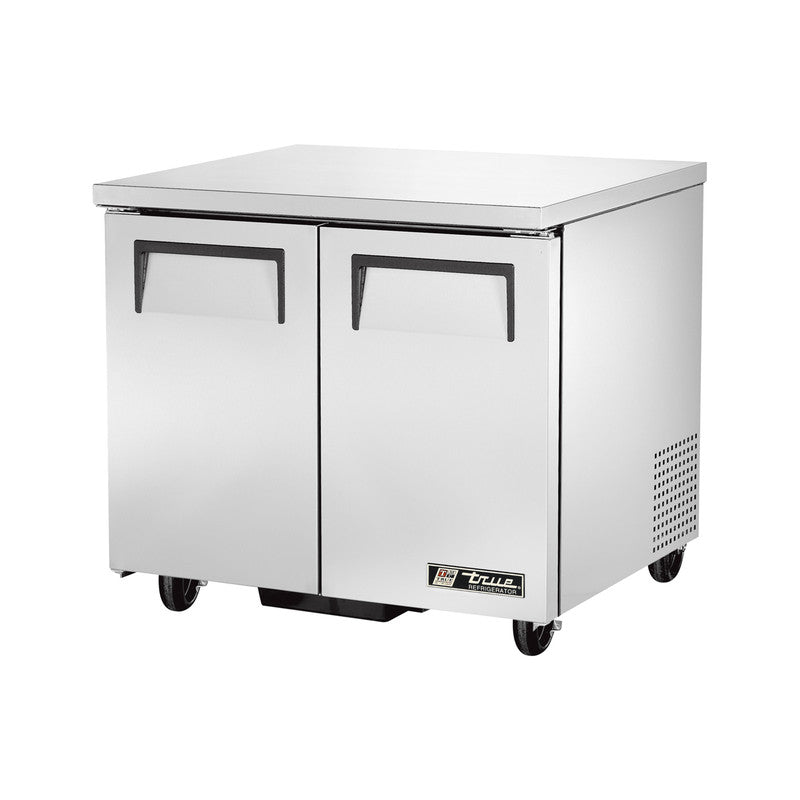 True TUC-36-HC Undercounter Refrigerator, 36 3/8" Wide, 2 Doors, 4 Shelves