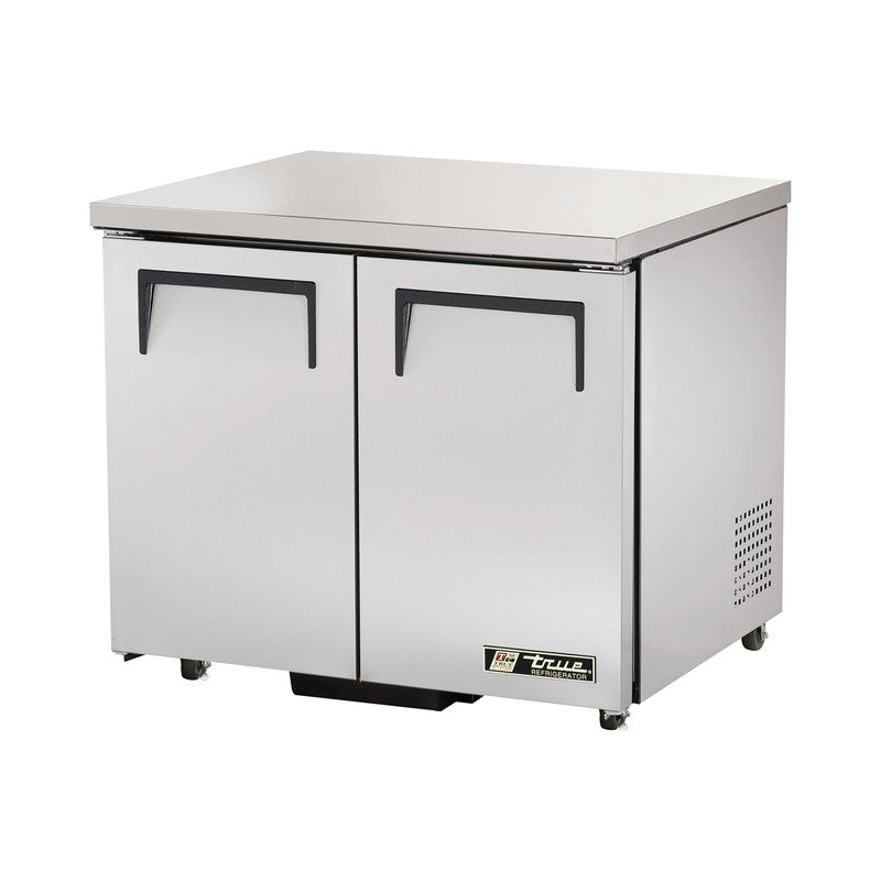 True TUC-36-ADA-HC Undercounter Refrigerator, 36 3/8" Wide, 2 Doors, 4 Shelves