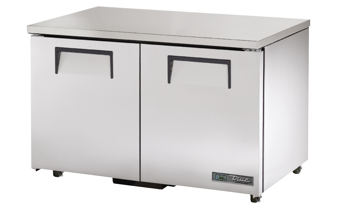 True TUC-48-ADA-HC Undercounter Refrigerator, 48 3/8" Wide, 2 Doors, 4 Shelves