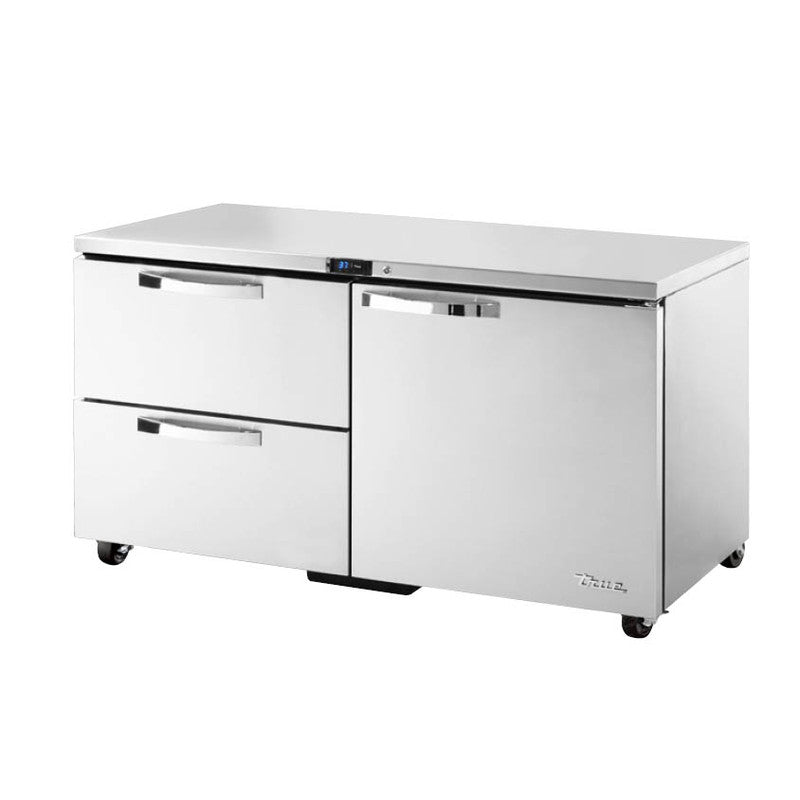 True TUC-60D-2-ADA-HC~SPEC3 Undercounter Refrigerator, 60 3/8" Wide, 1 Door, 2 Shelves, Spec Series
