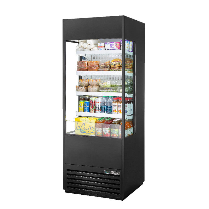 True TOAM-30GS-HC~NSL01 Open Refrigerated Display Merchandiser, 30" Wide, 4 Shelves