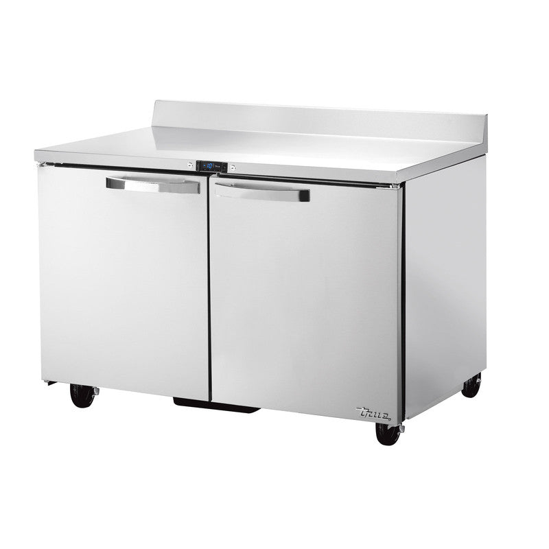 True TWT-48F-HC~SPEC3 Worktop Freezer, 48 3/8" Wide, 2 Doors, 4 Shelves, Spec Series
