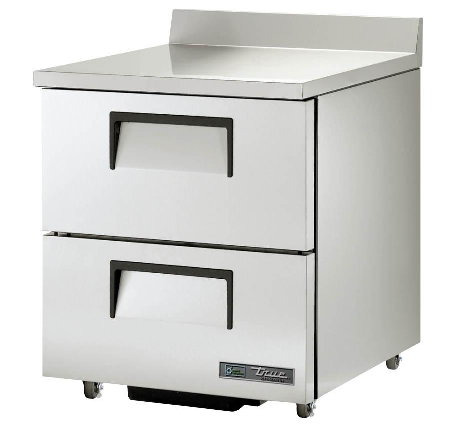 True TWT-27D-2-ADA-HC Worktop Refrigerator, 27 5/8" Wide