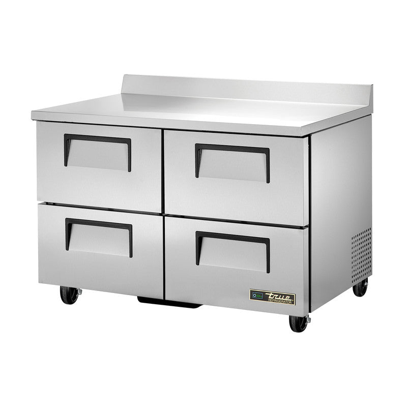 True TWT-48D-4-HC Worktop Refrigerator, 48 3/8" Wide