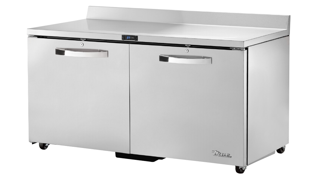 True TWT-60-ADA-HC~SPEC3 Worktop Refrigerator, 60 3/8" Wide, 2 Doors, 4 Shelves, Spec Series