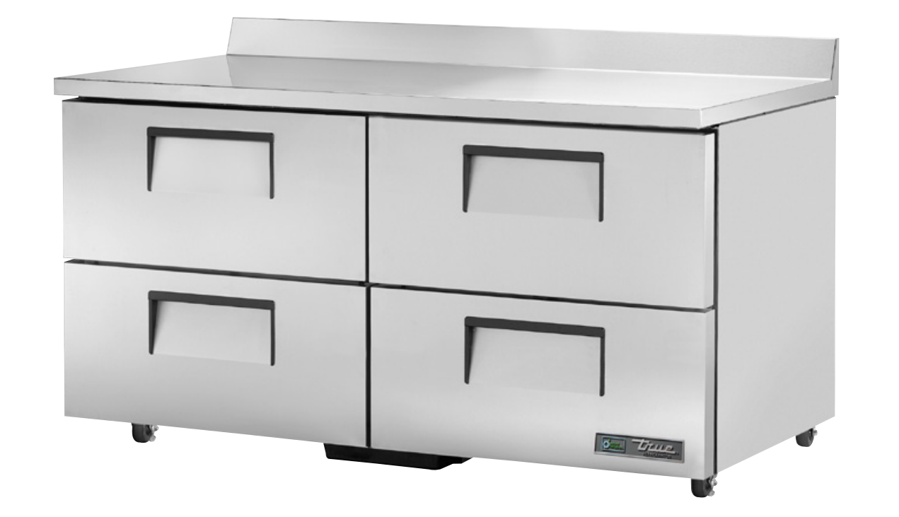 True TWT-60D-4-ADA-HC Worktop Refrigerator, 60 3/8" Wide
