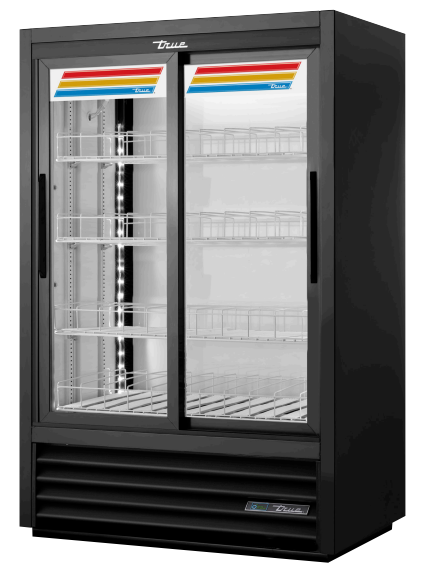 True GDM-33C-60-HC-LD Refrigerated Merchandiser, 2 Door