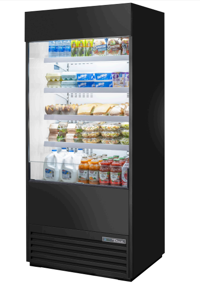 True TOAM-36GS-HC~NSL01 Open Refrigerated Diplay Merchandiser