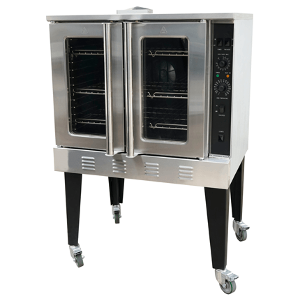 Cookline CC100 38" Gas Single Deck Full-Size Convection Oven, 54,000 BTU