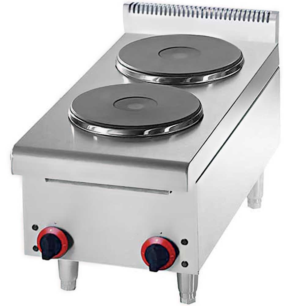 Cookline GS2 Countertop 2 Burner Electric Hot Plate, 5200W