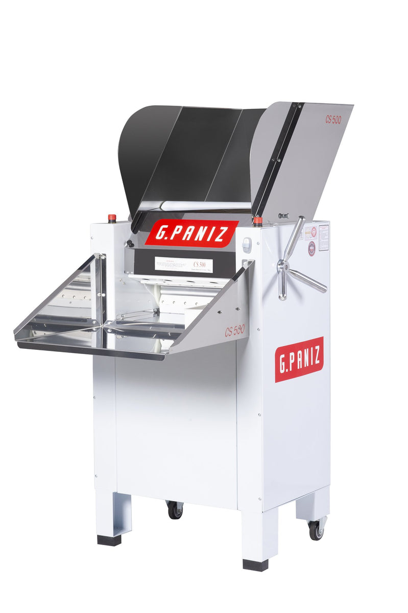 Ampto CS-500 G.Paniz Dough Breaker, 20" Roll Width, 33 Lbs Capacity, Floor Model, 2 Motors, 1.5 HP Each Motor
