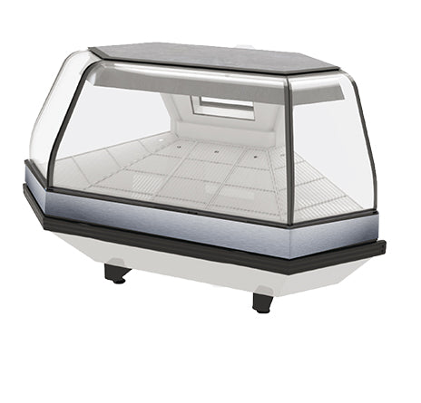 Pro-kold MCRU-52-WC 90 Degree Corner Connection Unit for Curved Glass Refrigerated Meat Case