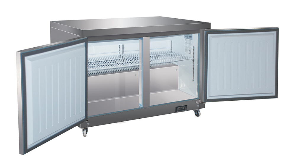 Valpro VPUCR48 12 cu. ft. Two Solid Door 48” Refrigerator