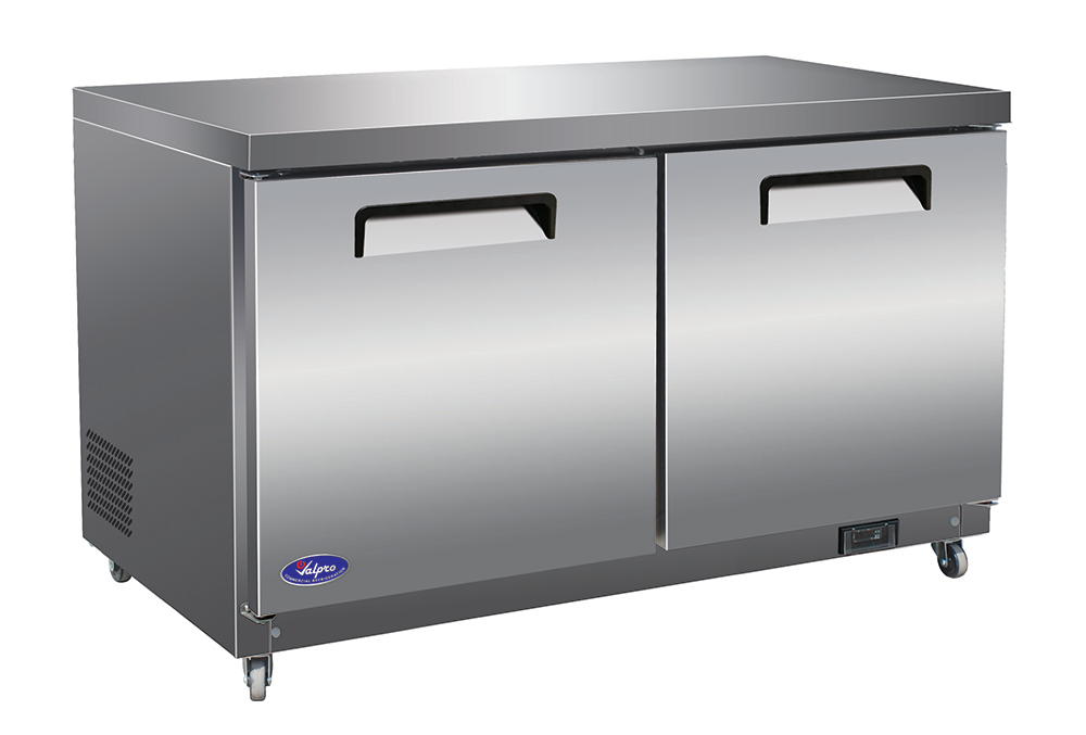 Valpro VPUCR60 15.5 cu. ft. Two Solid Door 61” Refrigerator